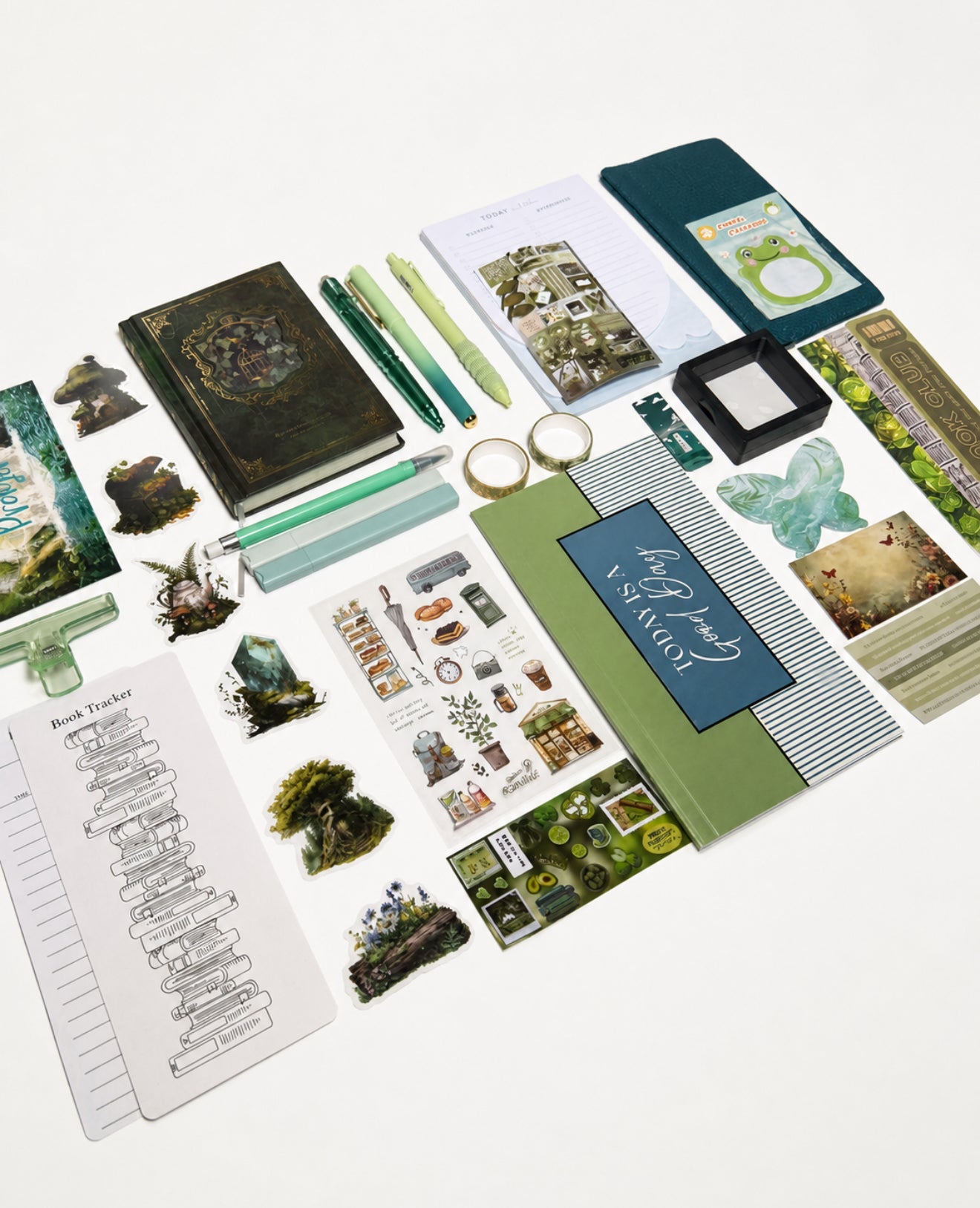 🌿 Emerald Noir — Limited Edition Summer Aesthetic Bookish Bundle