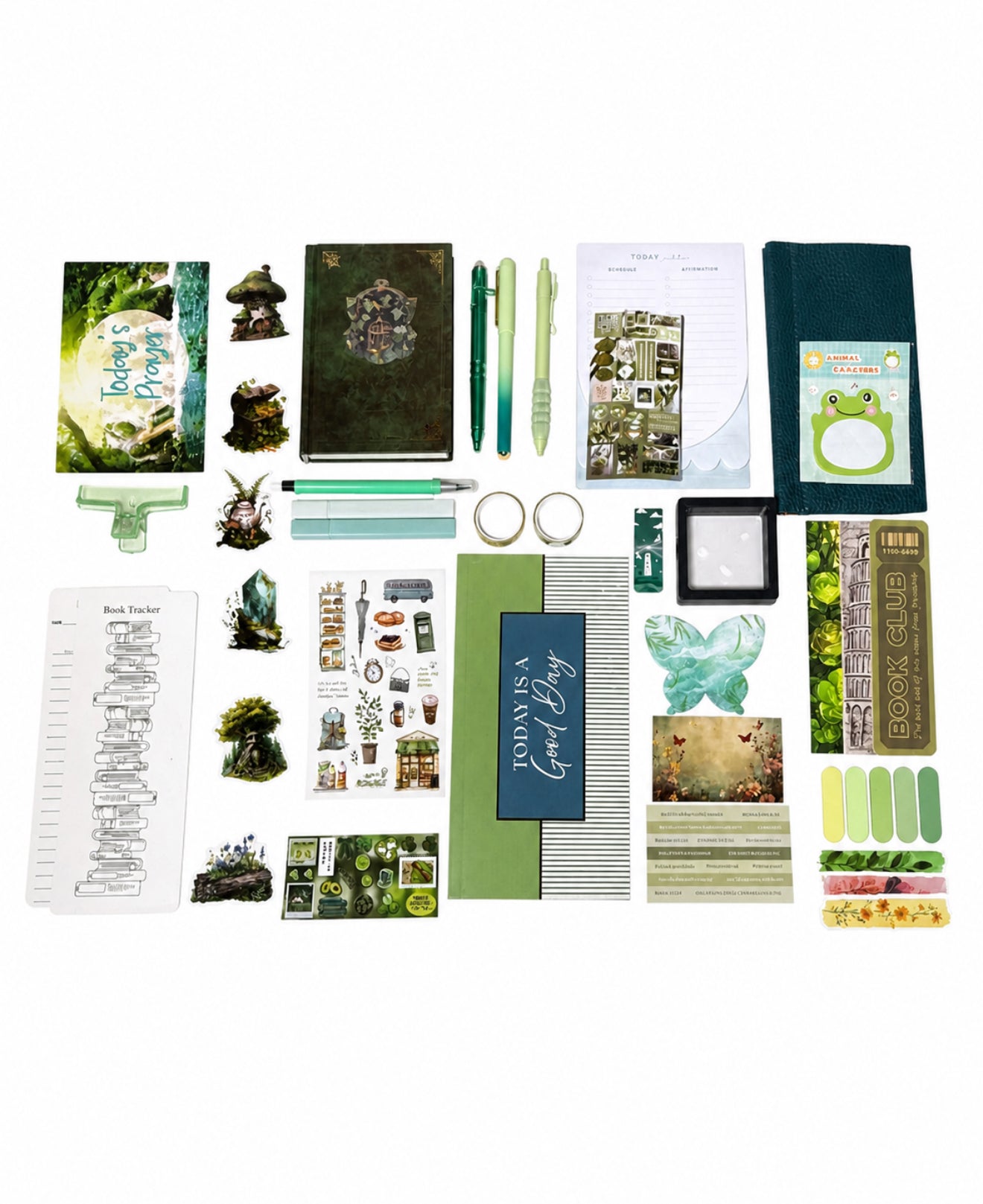 🌿 Emerald Noir — Limited Edition Summer Aesthetic Bookish Bundle