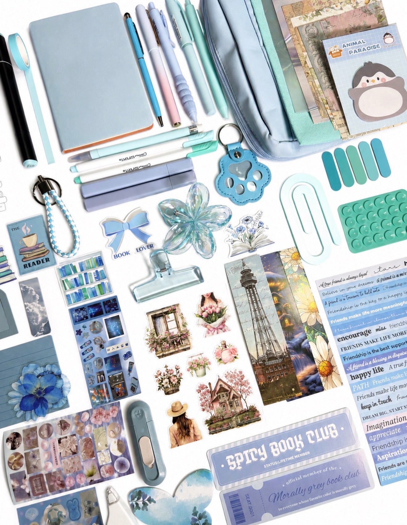 💙 NEW Blue — Aesthetic Bookish Bundle