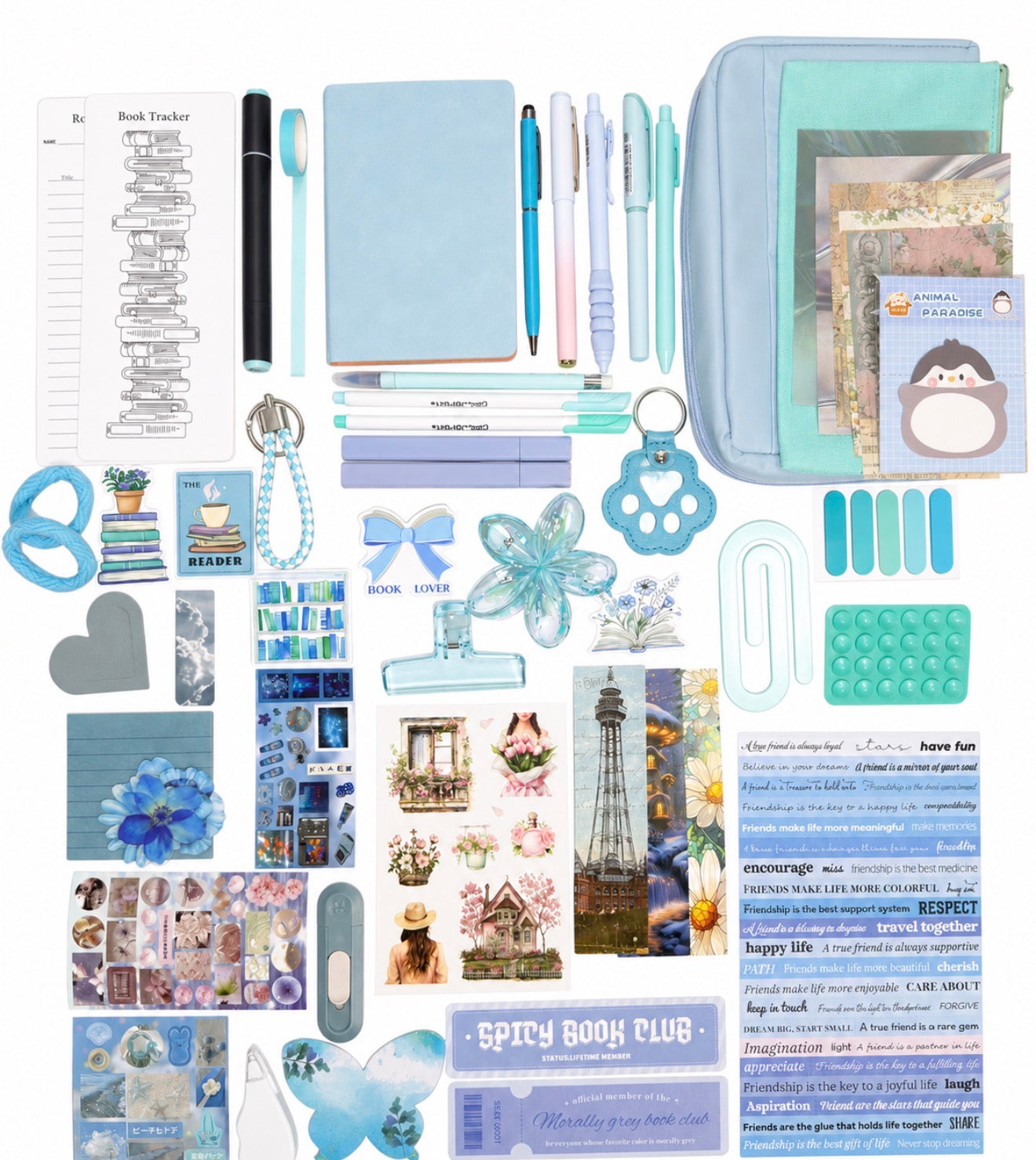 💙 NEW Blue — Aesthetic Bookish Bundle