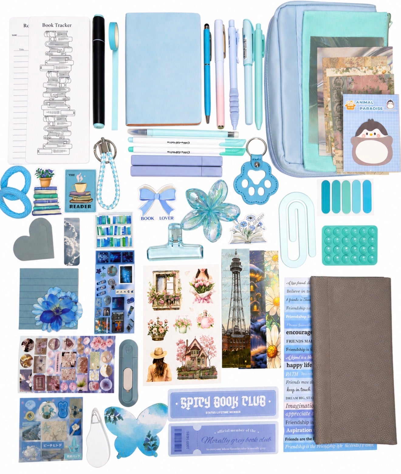 💙 NEW Blue — Aesthetic Bookish Bundle