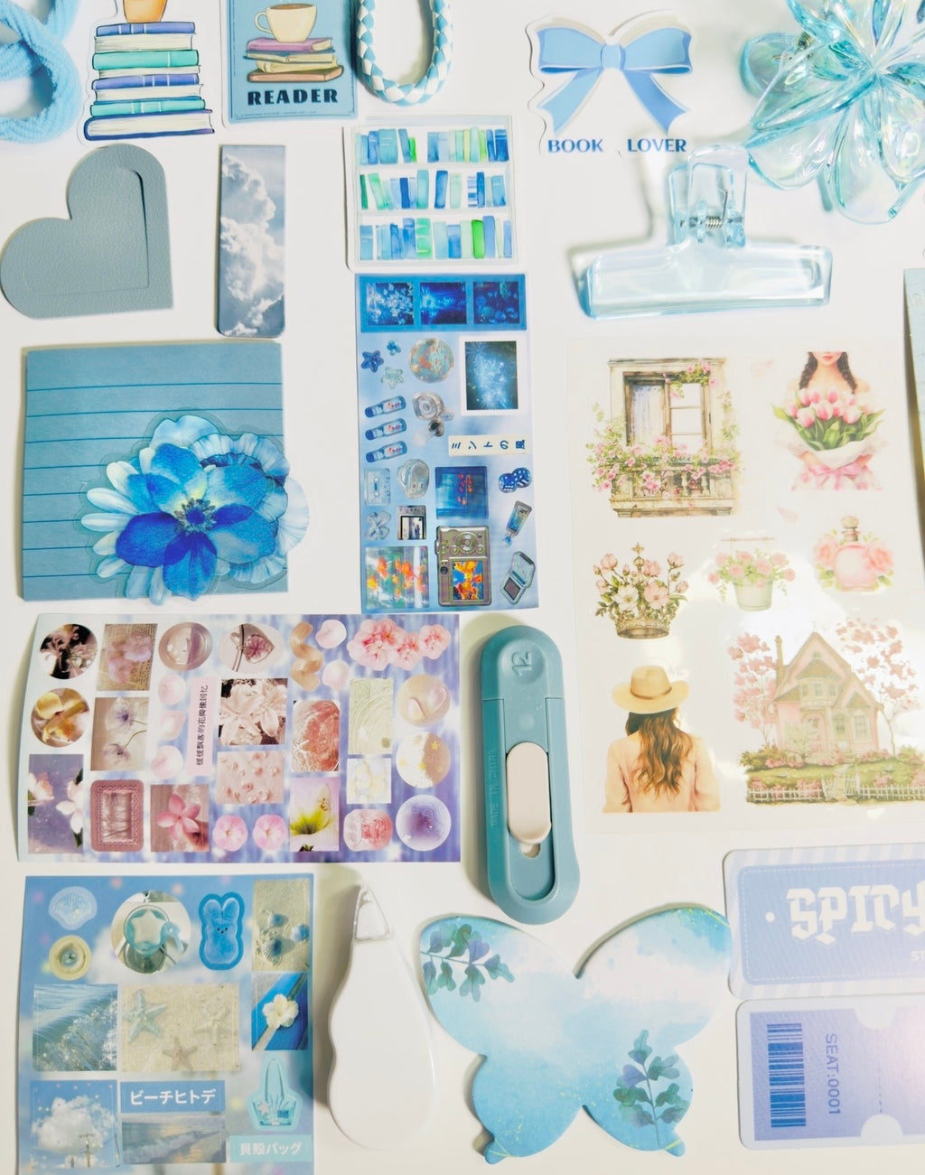 💙 NEW Blue — Aesthetic Bookish Bundle