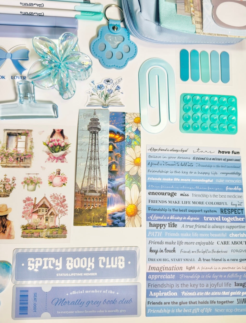 💙 NEW Blue — Aesthetic Bookish Bundle