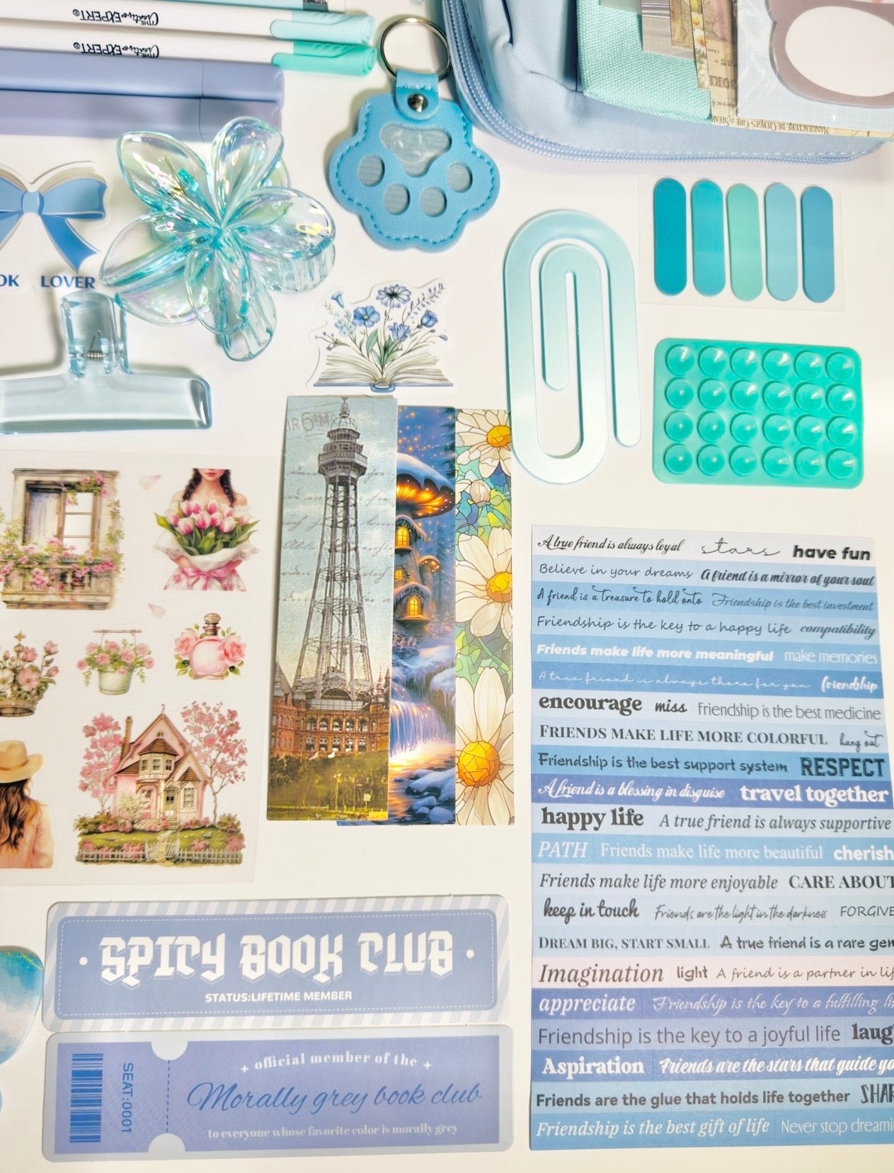 💙 NEW Blue — Aesthetic Bookish Bundle