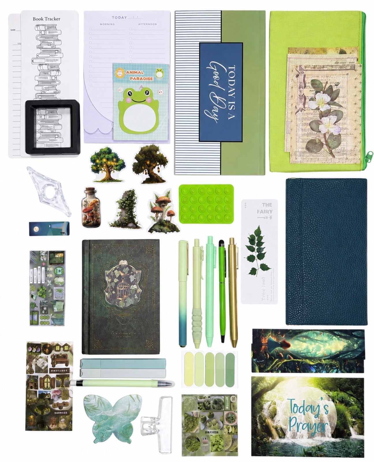 🌿 Emerald Noir — Limited Edition Summer Aesthetic Bookish Bundle