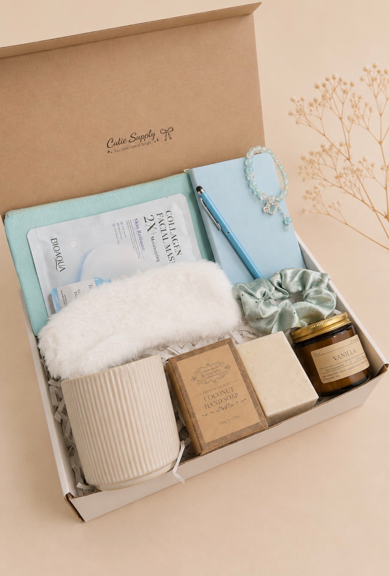 Sky Blue Premium Self-Care Gift Box