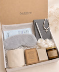 Soft Gray Premium Self-Care Gift Box