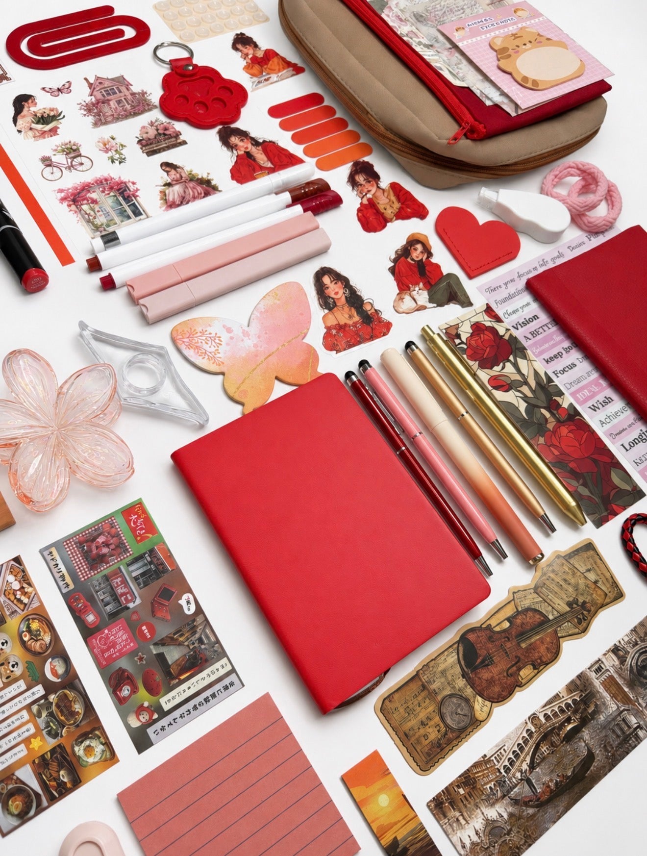 ❤️ NEW Crimson Muse — Red Aesthetic Bookish Bundle