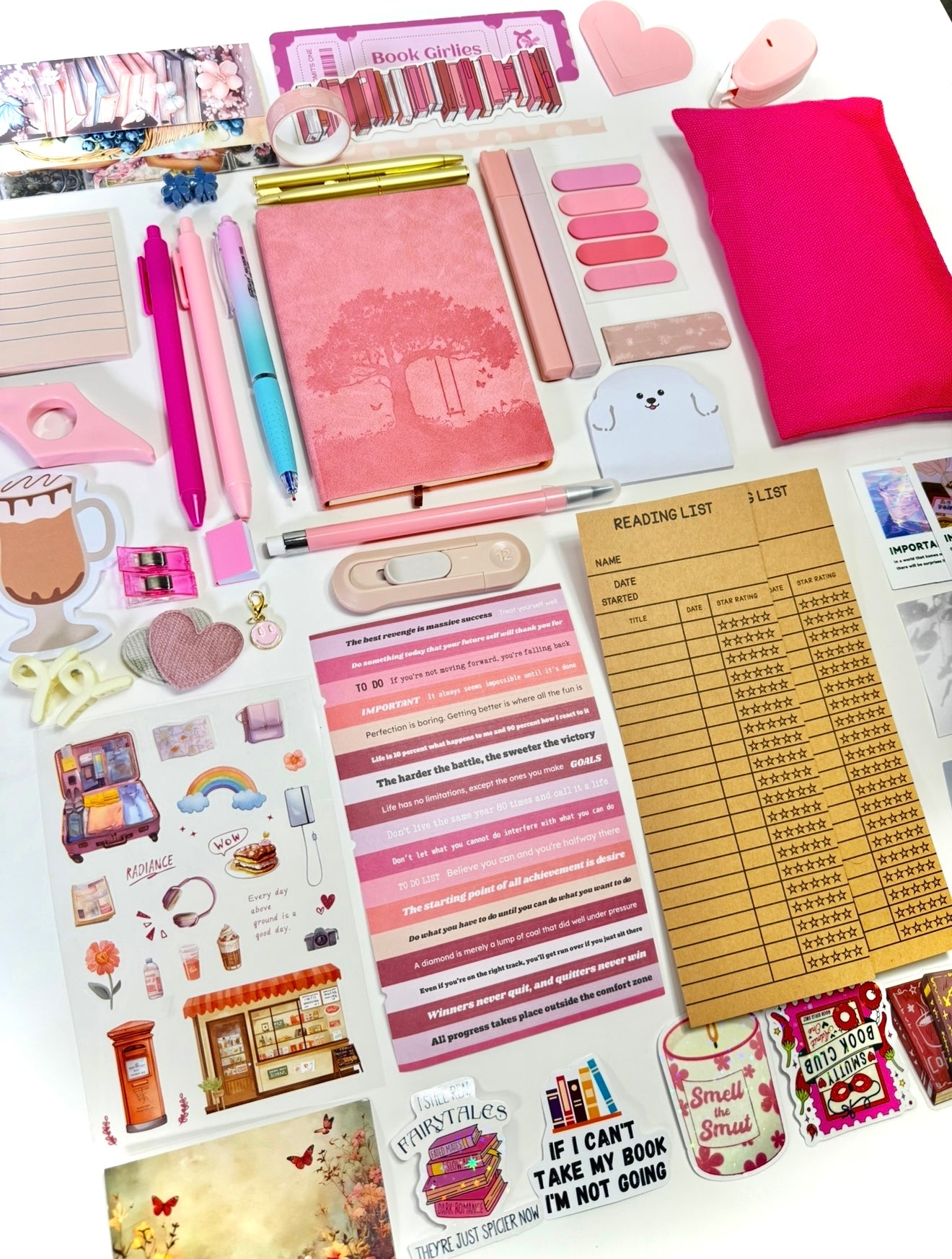 💗 Pink Blush - Aesthetic Bookish Bundle