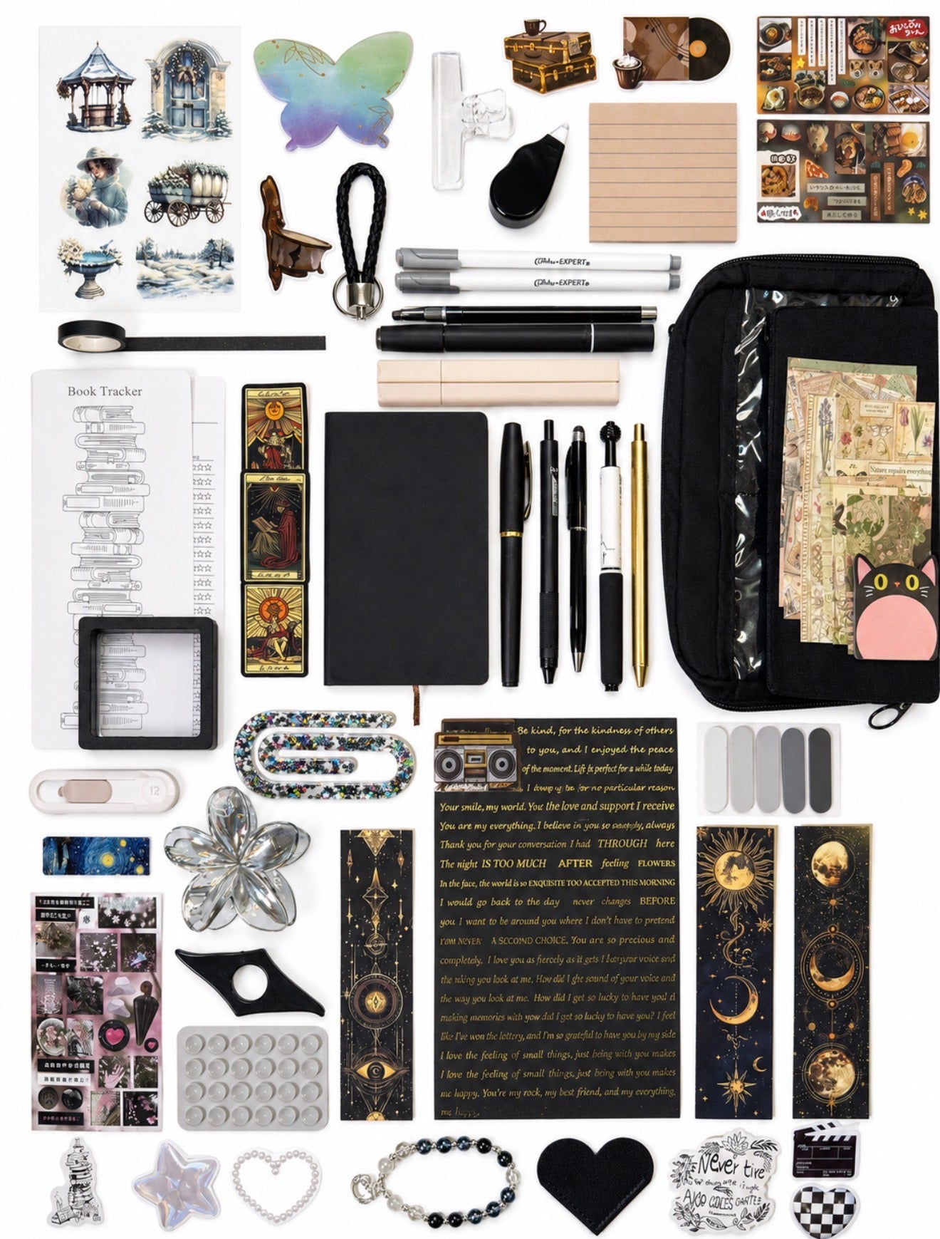 🖤 NEW Noir Chapter — Black Aesthetic Bookish Bundle