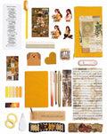 🧡 Orange Amber Aura — Orange Aesthetic Bookish Bundle