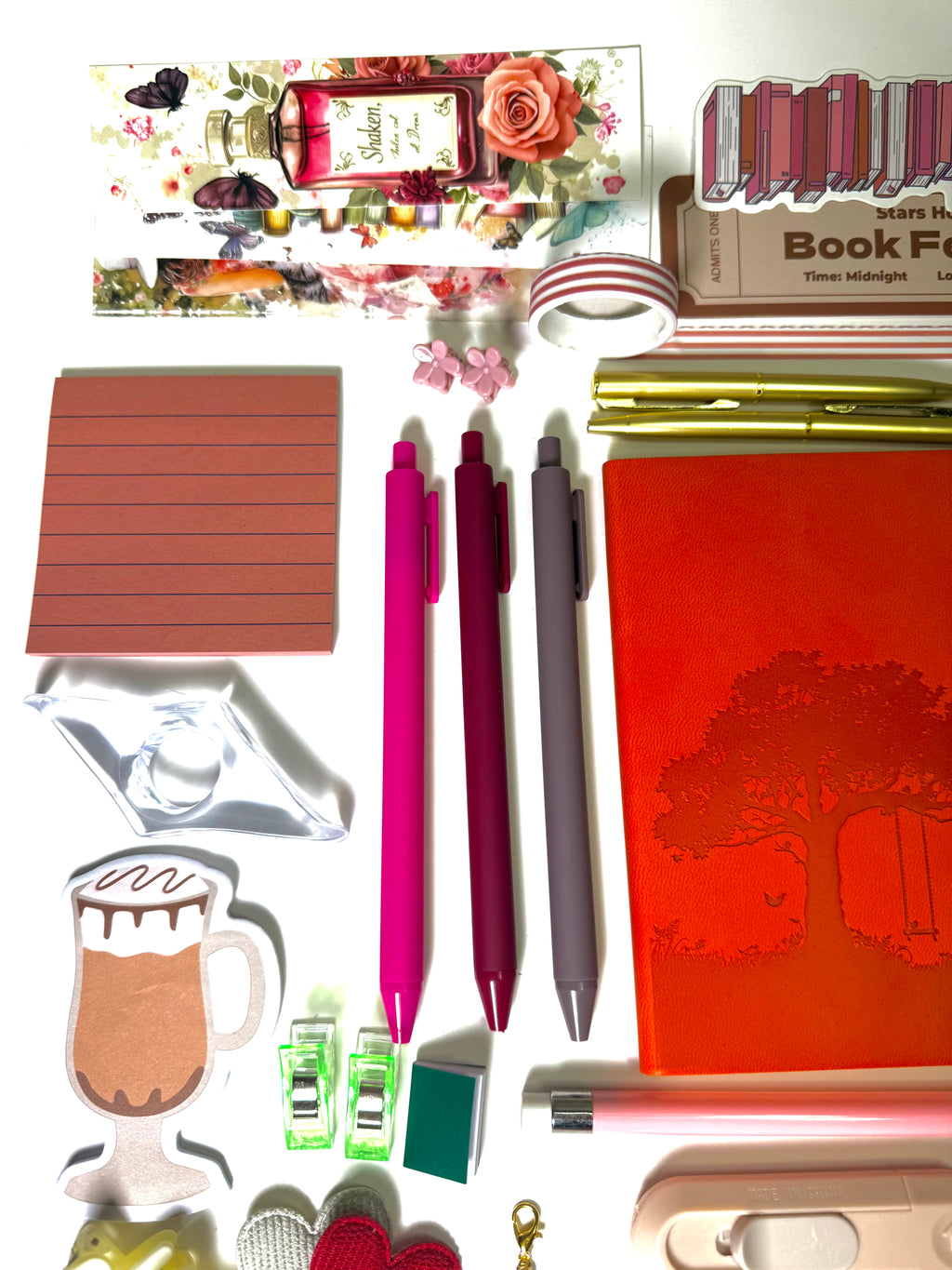❤️ Red Crimson Affair — Red Aesthetic Bookish Bundle