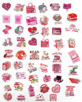 Aesthetic Lover Girl Sticker Pack | Cute Pink Bookish Vinyl Stickers