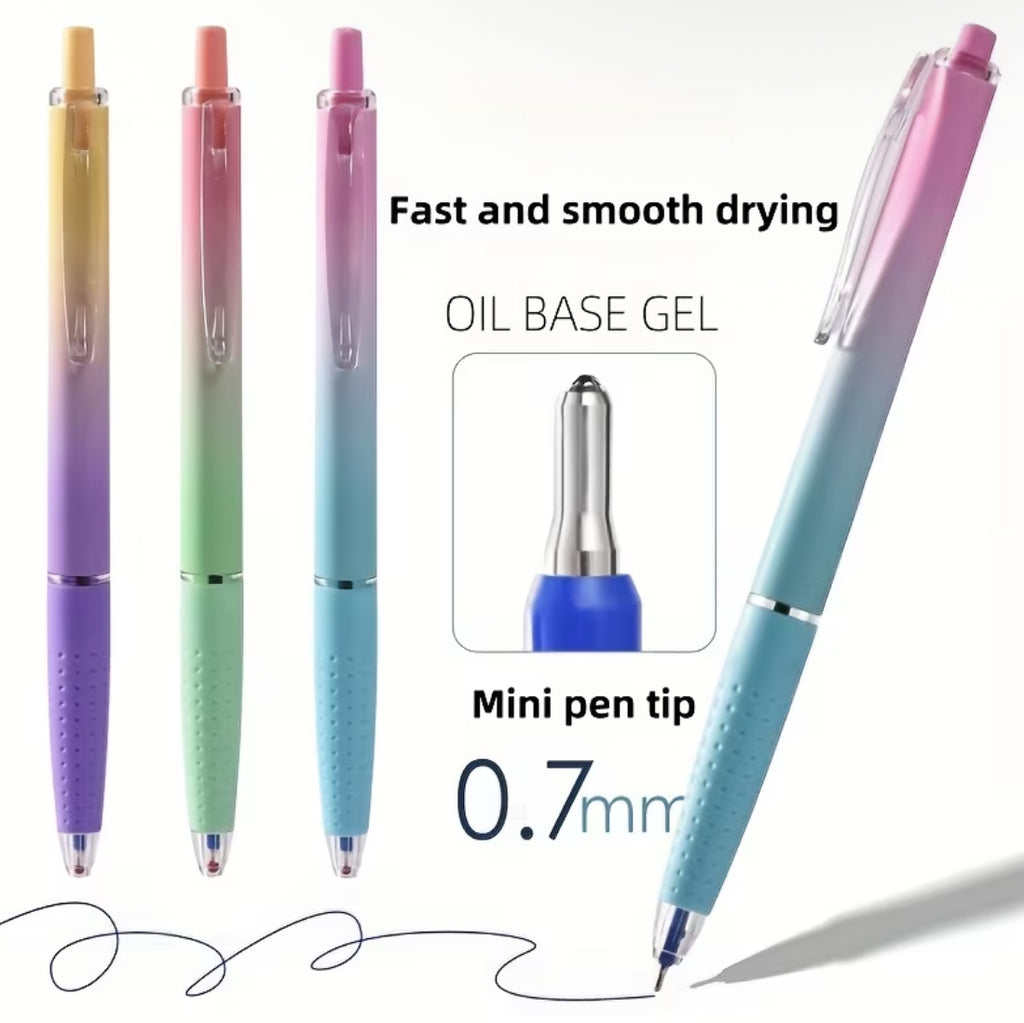 ✨ Gradient Dreams Pens — Smooth Gel Pen Set