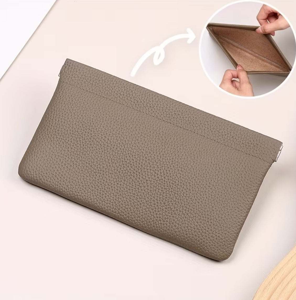 ✨ Elite Magnetic Pouch — Premium Vegan Leather Pen Case