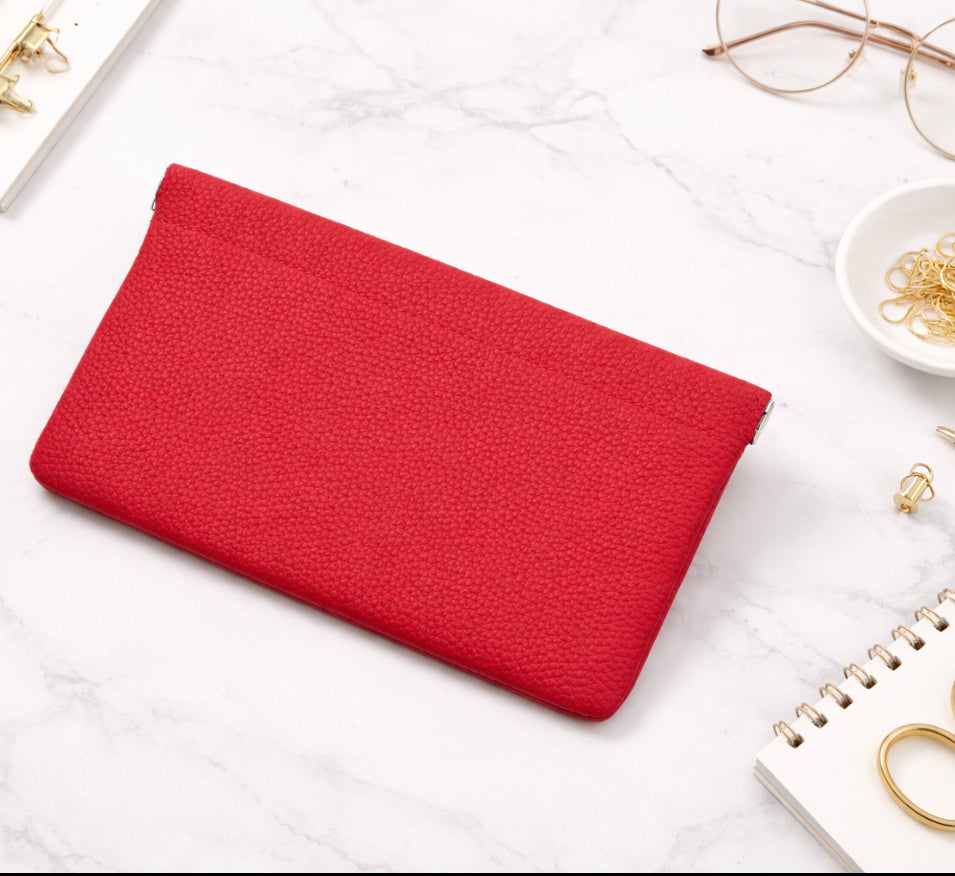 ✨ Elite Magnetic Pouch — Premium Vegan Leather Pen Case