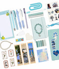 Ocean Breeze Bookish Bundle – Updated Blue Aesthetic Stationery & Reading Accessories