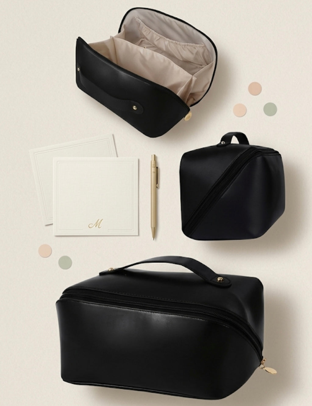 The Ultimate Aesthetic Pouch — Large Capacity Stationery Organizer