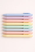 ✨ Pastel Aesthetic Gel Pens — Black Ink Study Pen Set (6-Pack)