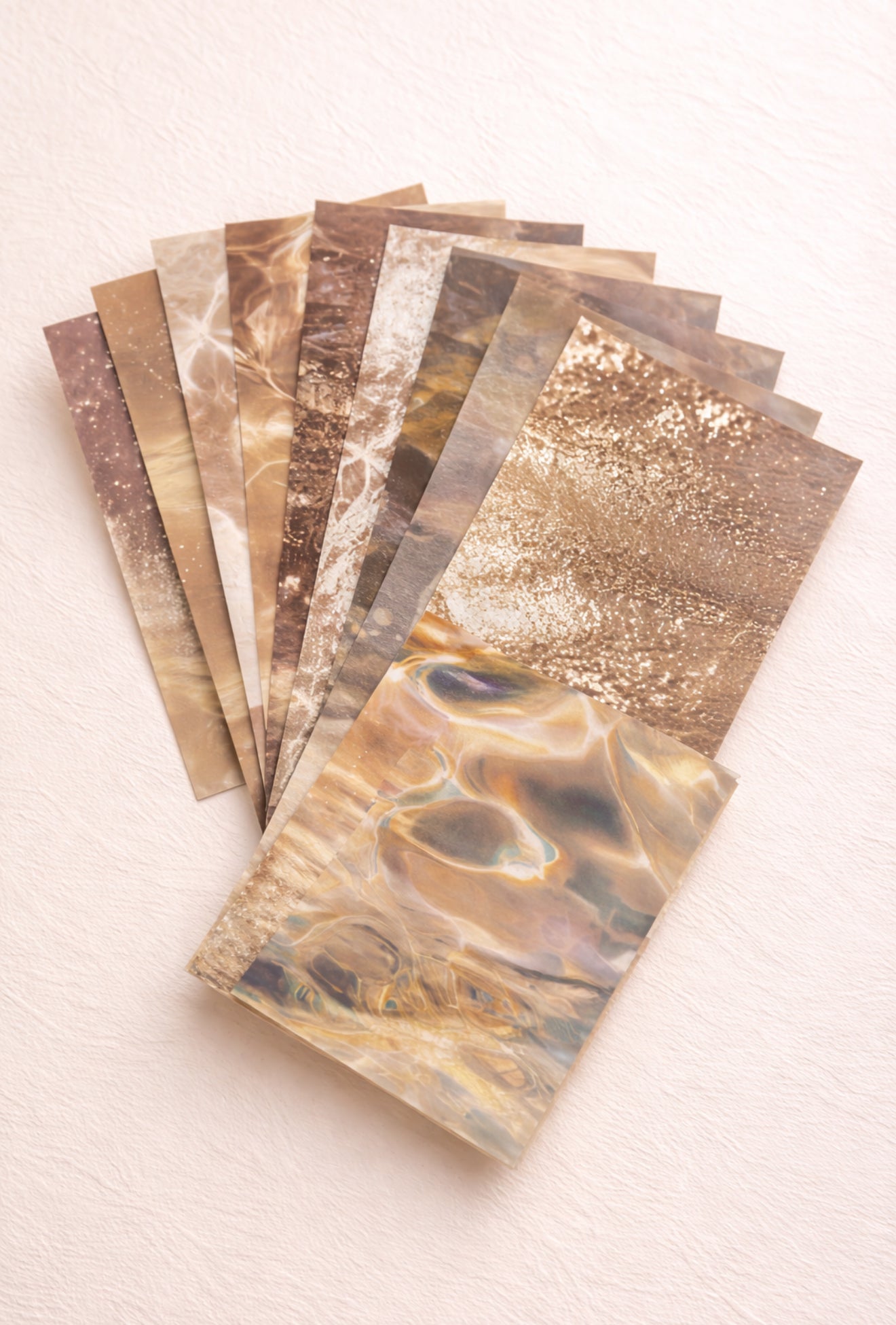 🌊 Ocean Aesthetic Paper Set — 20 Translucent Pages