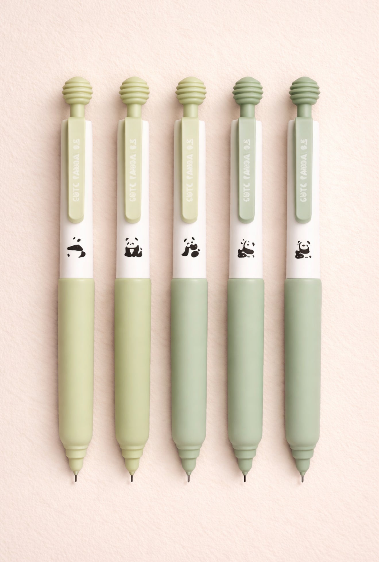 ✨ Minimal Aesthetic Gel Pens — Pastel Pen Set (5 Pack)