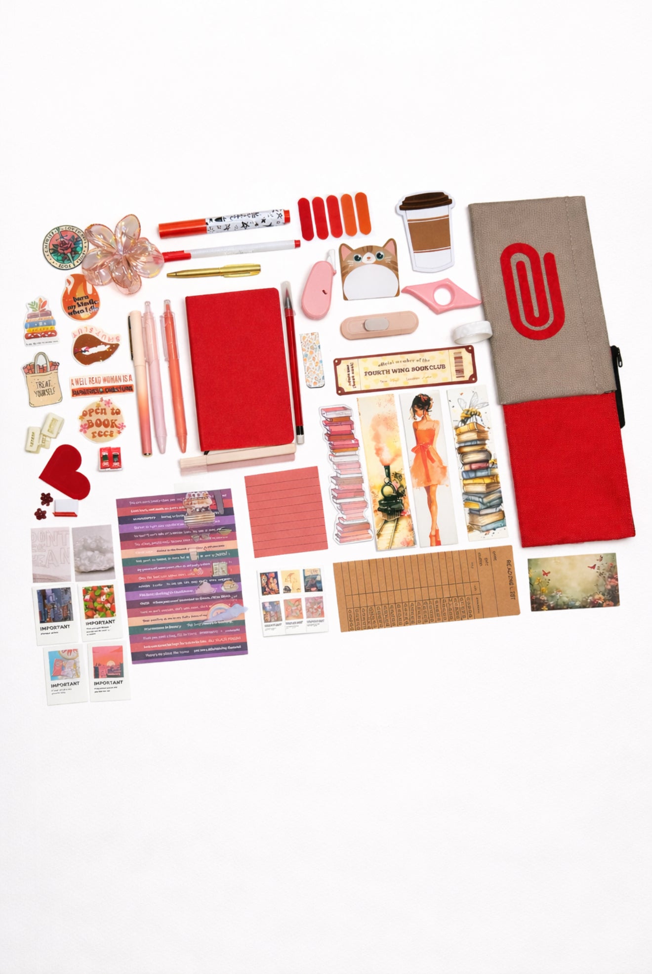 ❤️ NEW Crimson Muse — Red Aesthetic Bookish Bundle