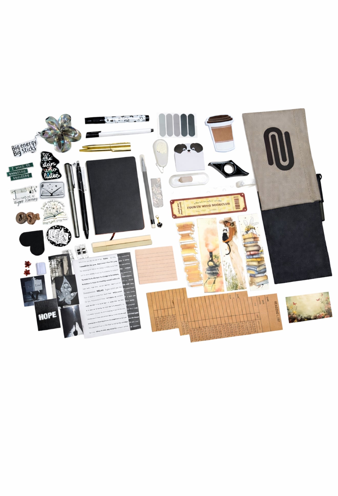 🖤 NEW Noir Chapter — Black Aesthetic Bookish Bundle