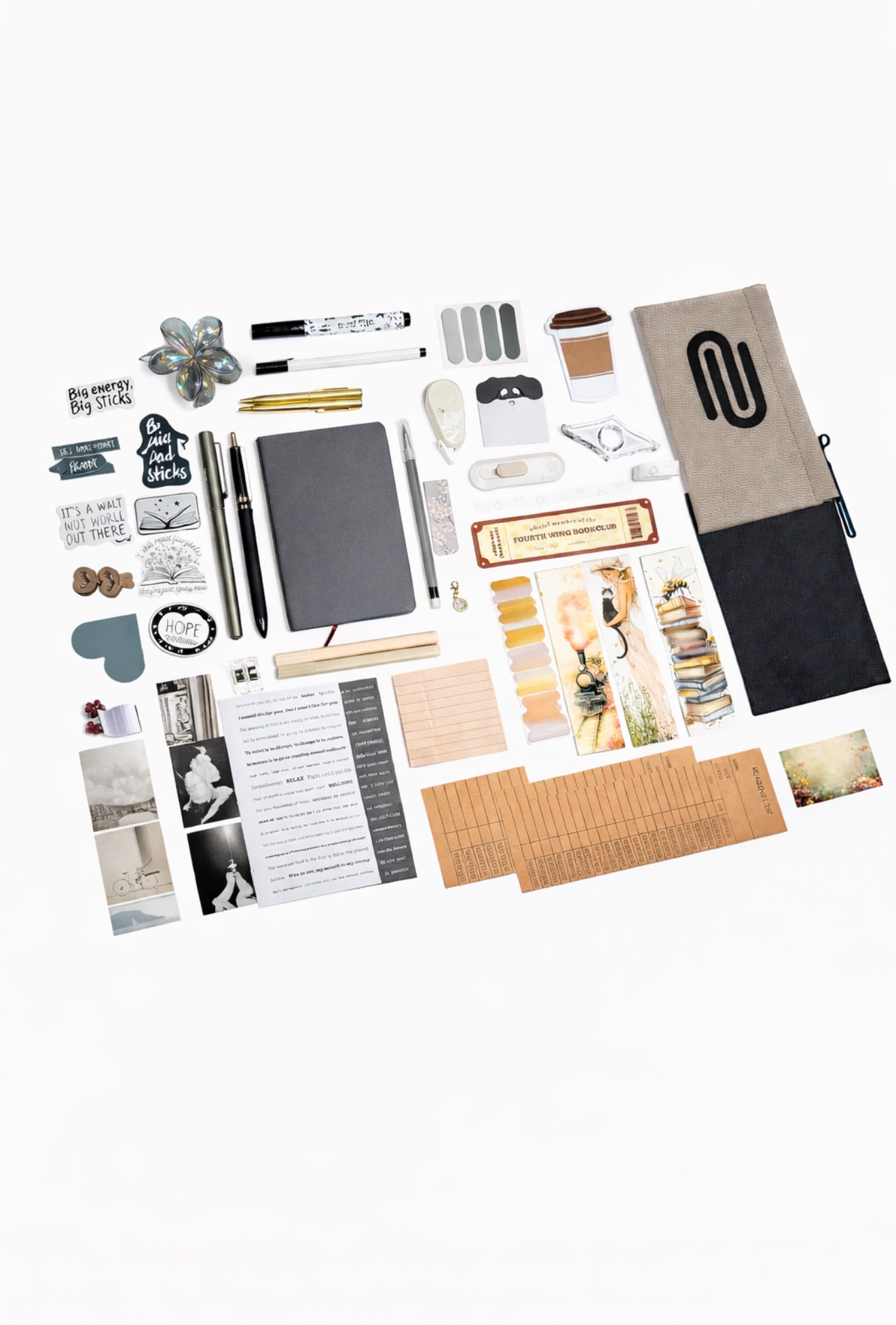 🩶 NEW Grey Muse — Grey Aesthetic Bookish Bundle