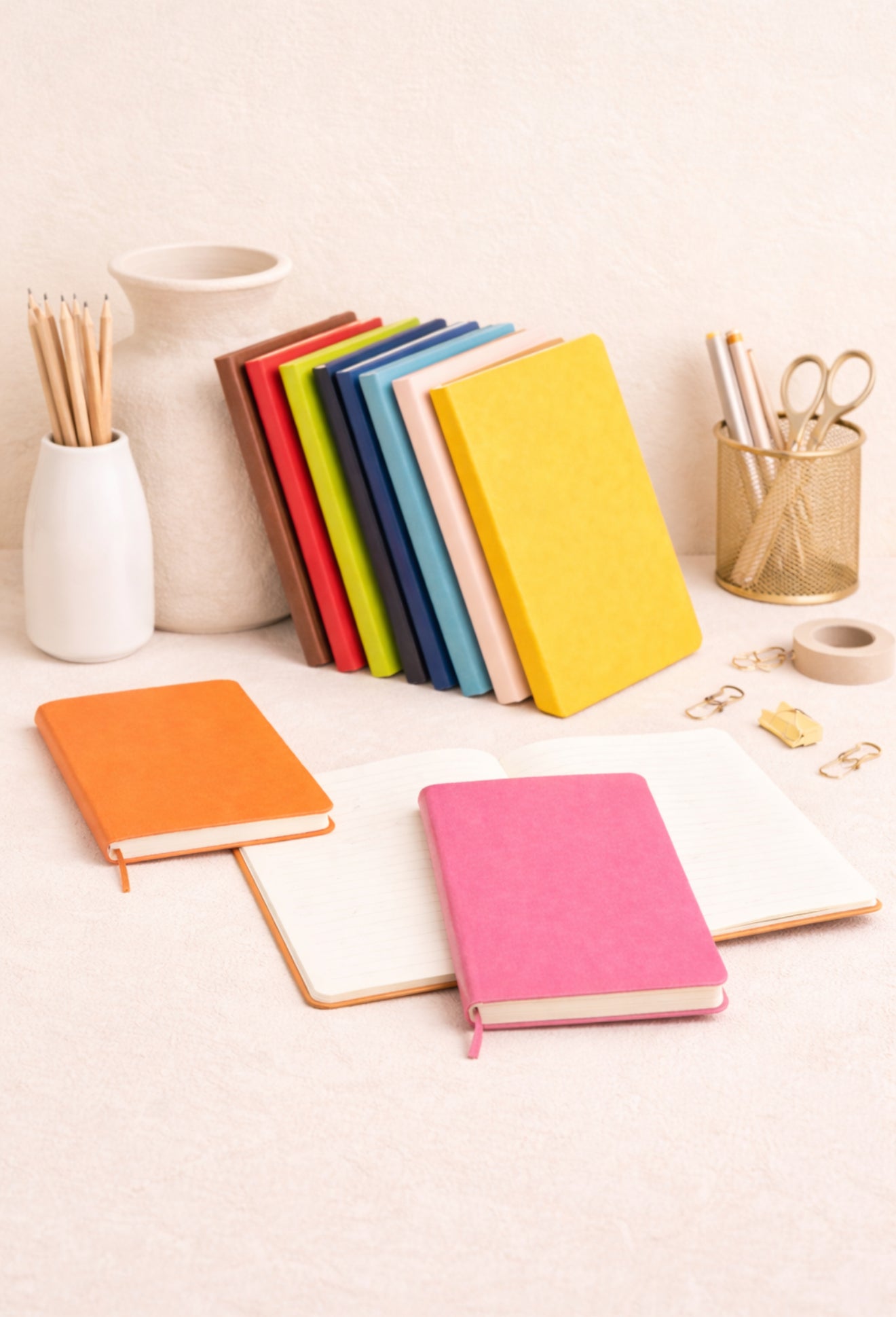 The Everyday A6 Notebook — Minimal Soft Touch Journal