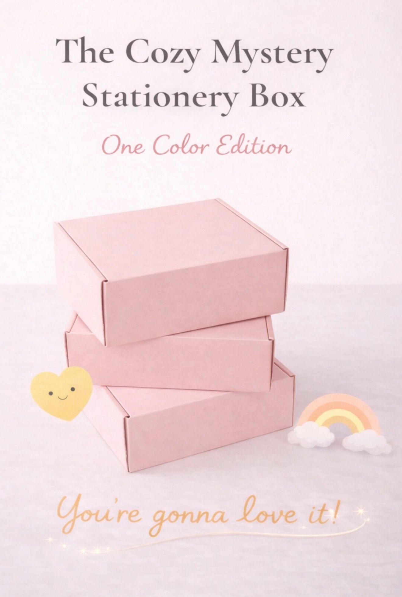 ✨ Cozy Mystery Stationery Box — 30 Surprise Items