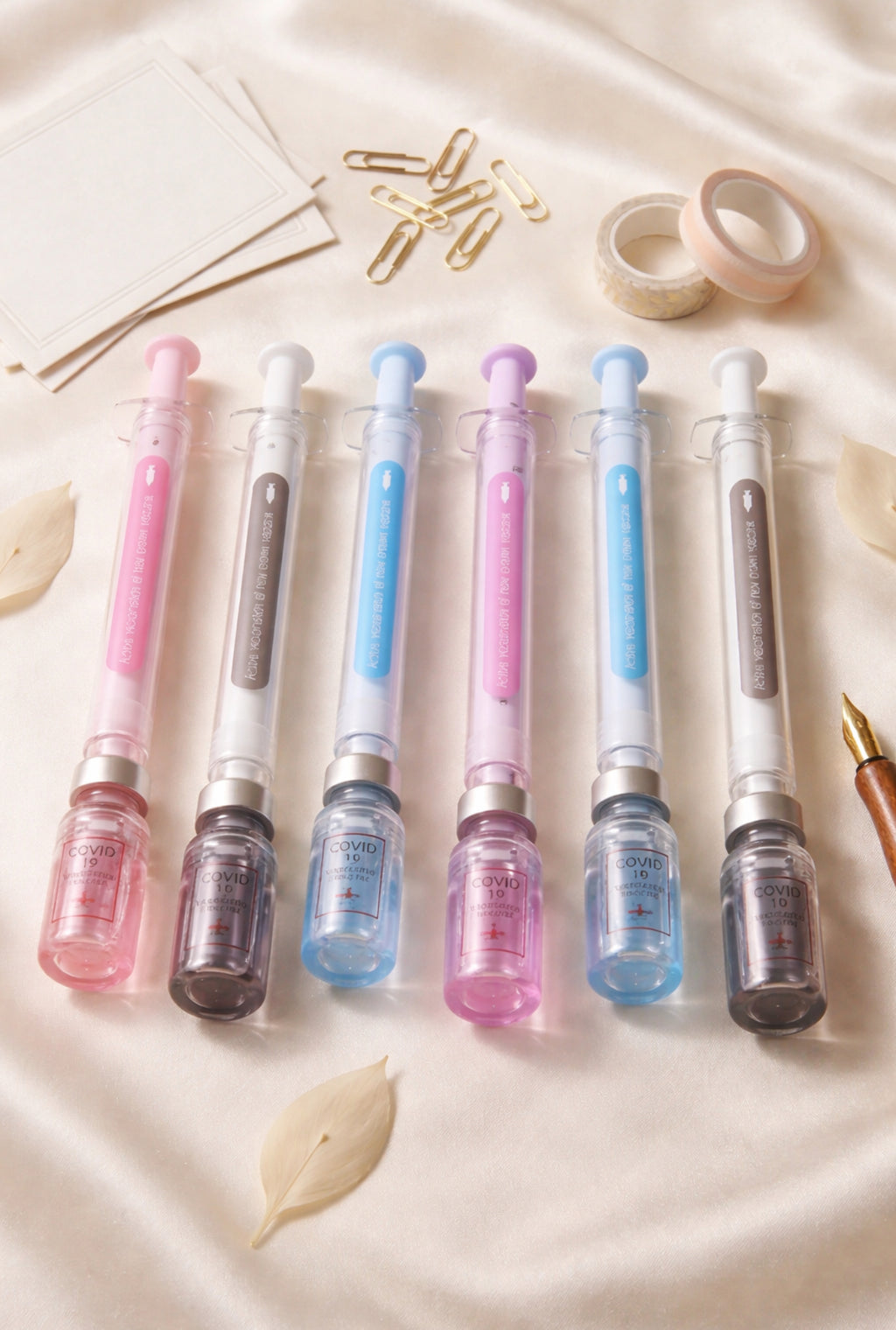 ✨ Opaline Syringe Pen — Aesthetic Writing Pen