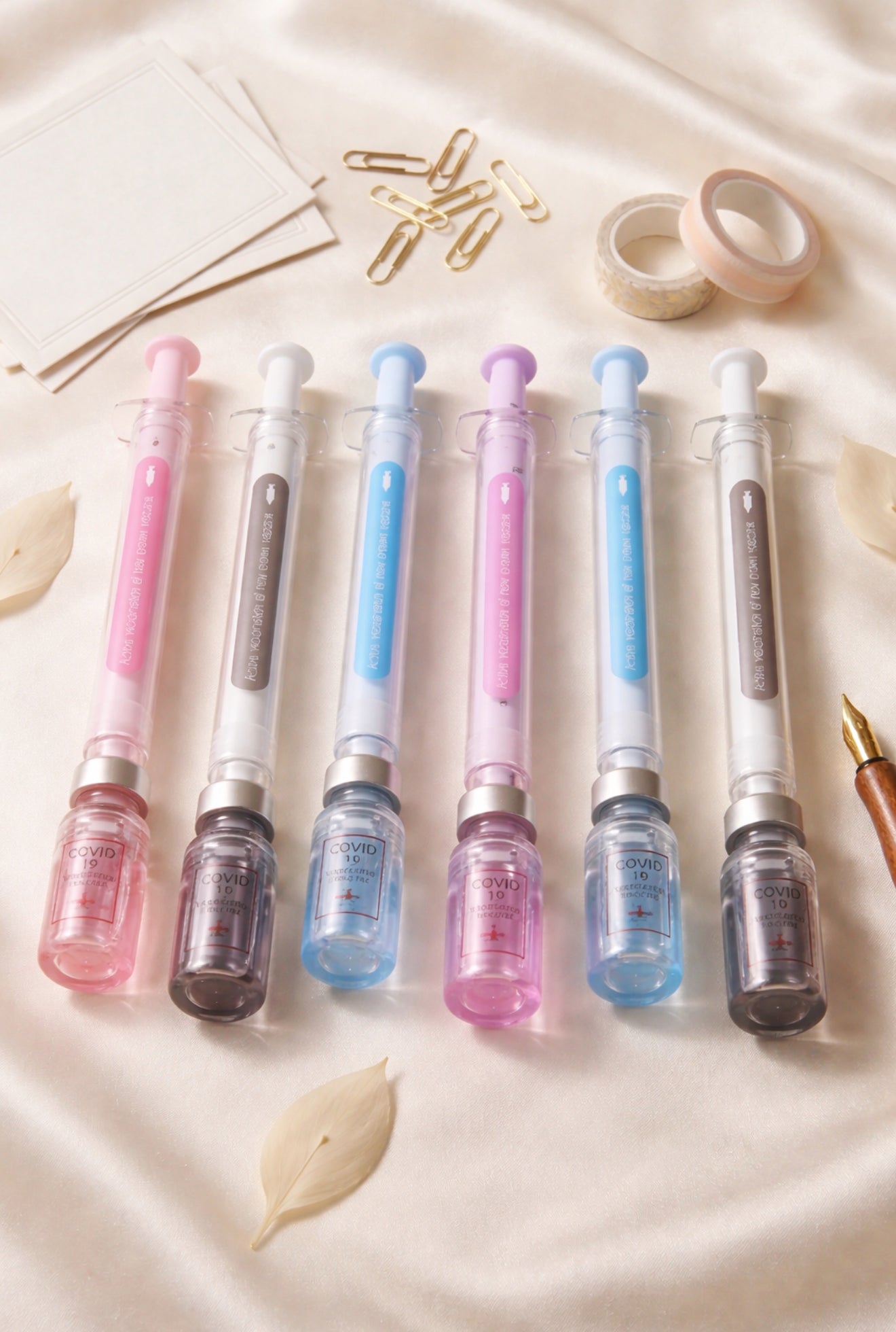 ✨ Opaline Syringe Pen — Aesthetic Writing Pen