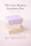 ✨ 2-Color Cozy Stationery Box — 30 Surprise Items