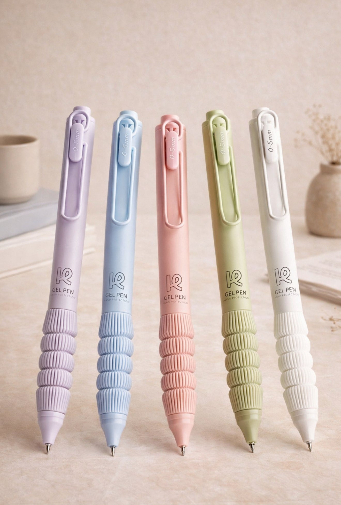 ✨ Silken Embrace — Aesthetic Soft Touch Gel Pen