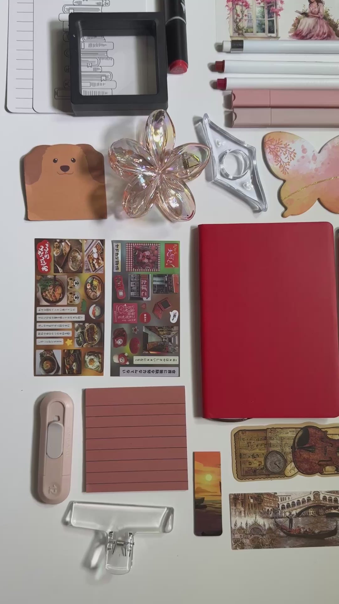 ❤️ NEW Crimson Muse — Red Aesthetic Bookish Bundle