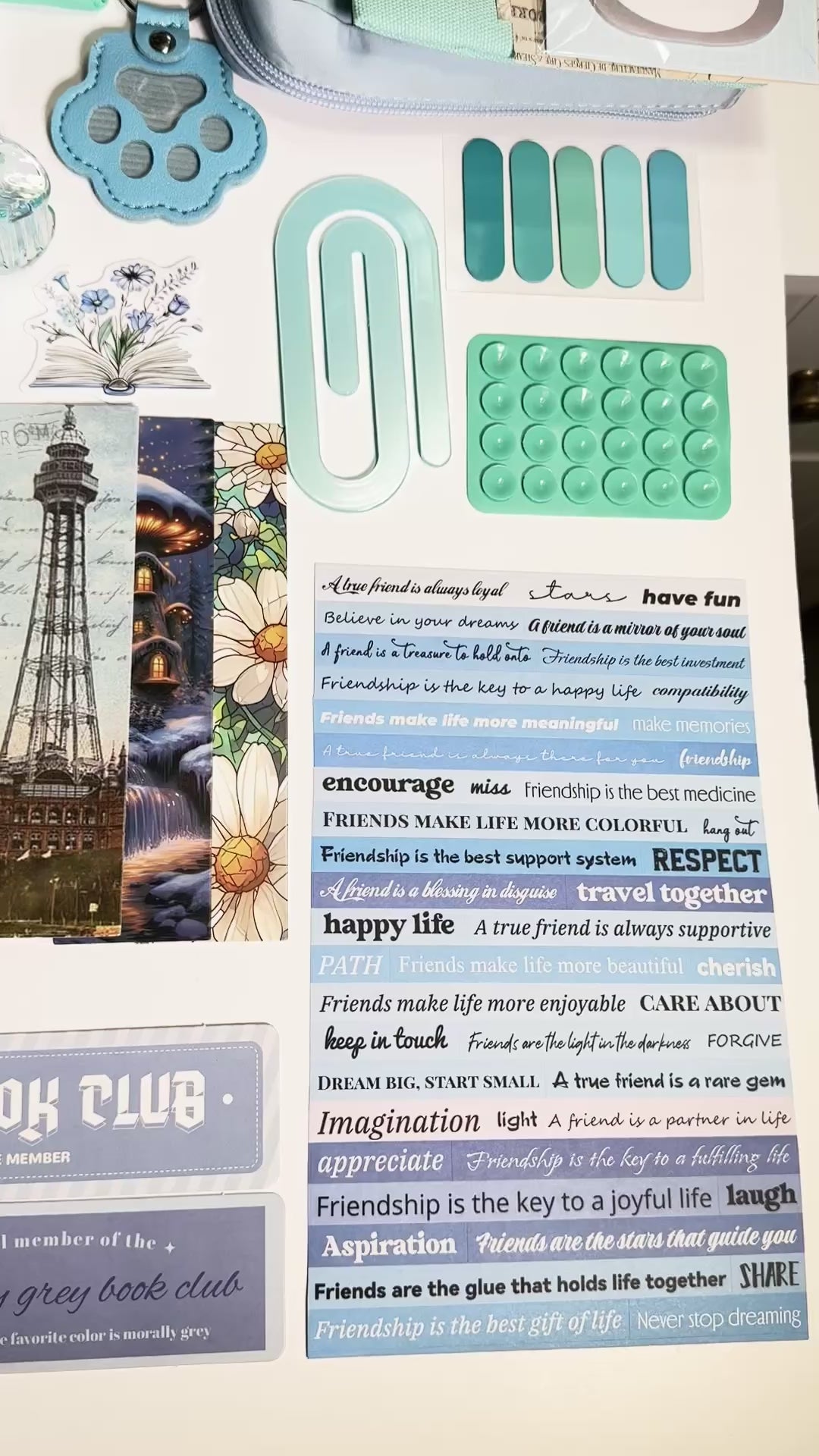 💙 NEW Blue — Aesthetic Bookish Bundle